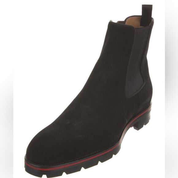 Christian Louboutin Suede Boots - Picture 2 of 6